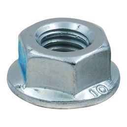 Оцинкованные шестигранные гайки Море-Метизов М6, DIN 6923, 100 шт. GAYKA6923M6100CM