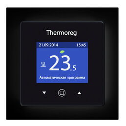Терморегулятор программируемый для теплого пола Thermoreg TI-970 черный