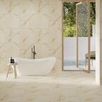 Глазурованный керамогранит Ceramente Stellare Marble Pro Antique White 60x60 см 1.44 м² матовый цвет белый
