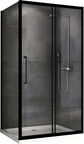 Душевой уголок 100x100 Abber Schwarzer Diamant AG30110BH-S100B , профиль черный