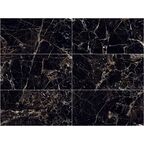 Глазурованный керамогранит Arcadia Ceramica Torino Black High Gloss 60x120 см 1.44 м² глянцевый цвет черный