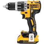 Ударная дрель-шуруповерт DEWALT DCD796D2, 18 В, 2000 об/мин, 34000 уд/мин, с 2 АКБ 2 Ач и ЗУ, в кейсе (DCD796D2-QW)