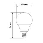 Лампа светодиодная Bellight E14 175-250 В 8 Вт шар 750 лм теплый белый цвет света