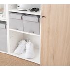 Короб для хранения Spaceo 18x16.5x28 см полипропилен цвет гранит