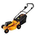 Газонокосилка аккумуляторная бесщеточная Deko DKLM40V 20 В 40 см 2x4 Ач АКБ и ЗУ входит в комплект