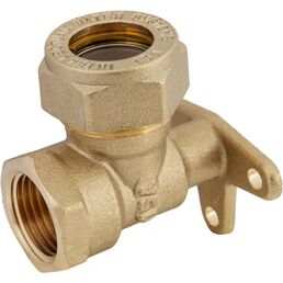Водорозетка Stahlmann 1/2"x15 мм ВР латунь SEFL1501/2FBEF