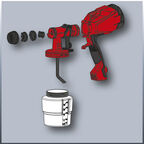 Краскопульт электрический Einhell TC-SY 400 P 400 Вт 0,8 л (4260005)