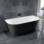 Ванна акриловая Vincea 170x80 VBT-421-1700MB черно-белая