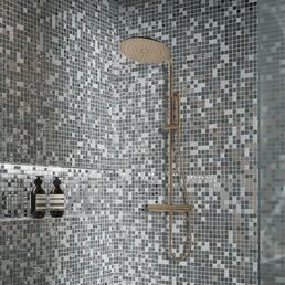 Мозаика стеклянная Artens Fsn 30x30 см цвет серый
