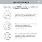 Сиденье Berges Wasserhaus Hit SO с микролифтом цвет белый