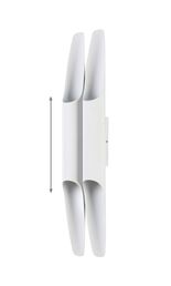 Бра Crystallux CLT 332W4-V2 WH-WH