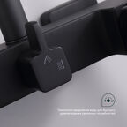 Душевая стойка Splenka S01 S01.24.06 черная, с изливом