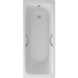 Delice Чугунная ванна Biove 170х75 DLR 220509R с ручками Delice
