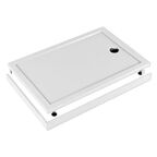 Экран для душевого поддона Metakam Apart квадратный 120x80 см