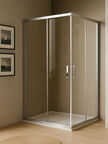 Душевой уголок Royal Bath 110х100 RB HPD-T-ST стекло прозрачное, профиль сатин