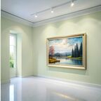 Краска интерьерная для стен и потолков износостойкая матовая Profipaints ECO INTERIOR VISION  0.9л , Новый день