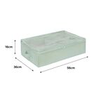 Органайзер для обуви Spaceo 56x16x36 см полипропилен цвет лагуна