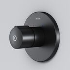 Встраиваемый cмеситель для душа Am.Pm X-Joy F85A65722 TouchReel черный матовый