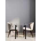 Стол кухонный Delinia Тулуза 119x75 см овал стекло цвет прозрачный/черный