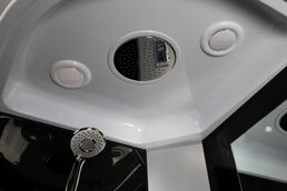 Душевая кабина Niagara Classic 80х80 NG-2507-14 высокий поддон, стекло тонированное, профиль серебро