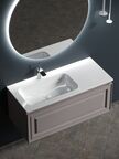 Тумба с раковиной Sancos Very VR100LSM 100 см подвесная, Doha Soft