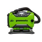 Компрессор автомобильный Greenworks 24V/12V, без АКБ и ЗУ (3400807)
