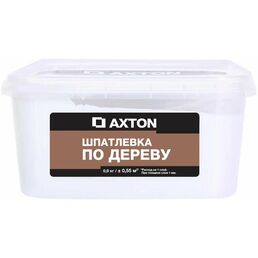 Шпатлёвка (шпаклевка) Axton для дерева 0.9 кг цвет белый
