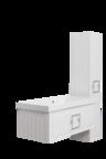 Тумба под раковину La Fenice Cubo Bianca FNC-01-CUB-B-100 100 см, белая