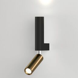 Настенный светильник для чтения Eurosvet Pitch 40020/1 LED черный/латунь