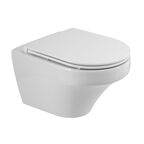 Комплект унитаз с инсталляцией BelBagno Duet CZR-2462-TH-TOR/CZR-870-SC/BB026/BB051CR безободковый, микролифт, белый, кнопка хром