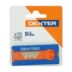 Лезвие трапециевидное Dexter 318-00375 19 мм, 10 шт.