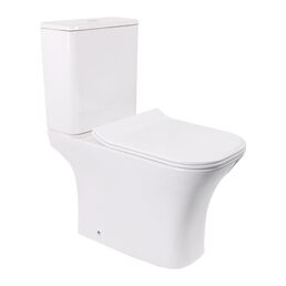 Безободковый напольный унитаз-компакт Cerutti SPA VETTORE 7192