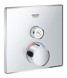 Внешняя часть смесителя GROHE Grohtherm SmartControl на 1 выход, хром (29147000)