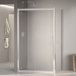Душевой уголок RGW Passage 120x100 PA-76-1 (PA-016 + Z-060-2) стекло прозрачное, профиль хром