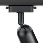 Трековый светильник спот поворотный Ritter Artline 55x87мм под лампу GU10 до 2.6м² пластик цвет чёрный