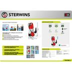 Насос погружной дренажный Sterwins DW-3 для грязной воды, 13500 л/час