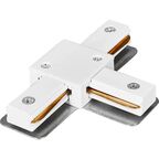 Коннектор Jazzway PTR CT-WH T-образный для соединения трековых шинопроводов встраиваемых цвет белый