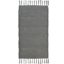 Коврик декоративный хлопок Inspire Manoa 50x80 см цвет темно-серый