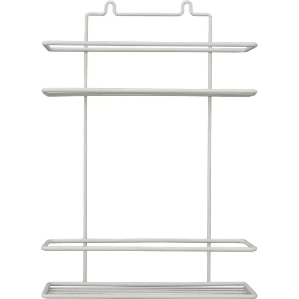 Полка для ванной 25x8.5x36.5 см цвет белый