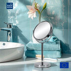 Косметическое зеркало Kleine Wolke Base Mirror Silber, 17х12x33 см