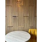 Стеновые панели DanilovDecor "Бергамо"рейки дуб европейский мдф 4 шт 3d для стен