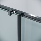 Душевой уголок Grossman Cosmo 100x80 120.K33.02.1080.42.00 без поддона, стекло прозрачное, профиль графит