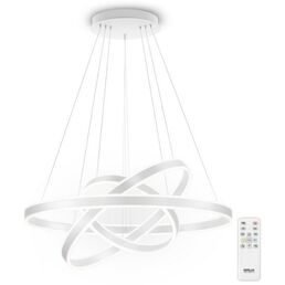 Подвесная люстра с пультом белый с пультом LED Citilux Дуэт CL719680