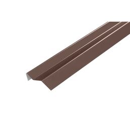 Планка начальная 10x20x10мм 2м 0.4мм RAL8017 коричневый