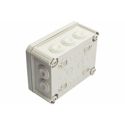OBO Bettermann Коробка распределительная 150х116х67мм IP66 T 100 10х25 свет. сер. OBO 2007077