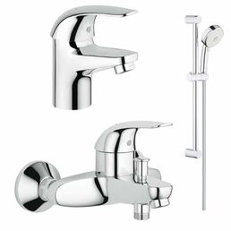 Готовый комплект для ванной комнаты GROHE  Euroeco (NB0003-2)