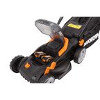 Газонокосилка аккумуляторная Worx WP770E 40 В 34 см 2x2.5 Ач АКБ и ЗУ входит в комплект