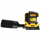 Аккумуляторная плоскошлифовальная машина DEWALT DCW200N, 18 В, 13500 кол/мин, без АКБ и ЗУ (DCW200N-XJ)