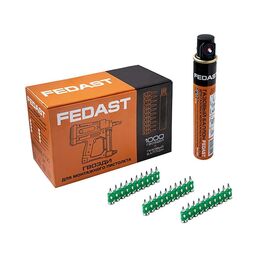 Усиленные гвозди для монтажного пистолета Fedast 3.0х19 мм fd3019egfc