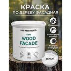 Краска по дереву для наружных и внутренних работ без запаха ProfiPaints ECO WOOD FACADE 9л , RAL-Белый